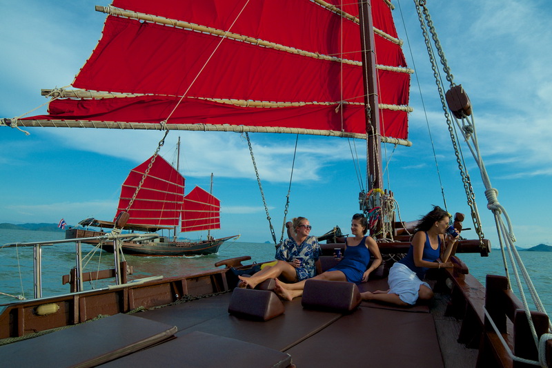 Sunset Dinner cruise by June Bahtra