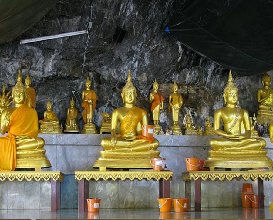Emerald Pool with Tiger Temple and Hot Spring from Krabi