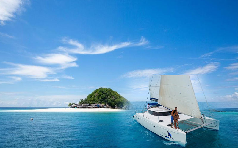 Khai Island by catamaran