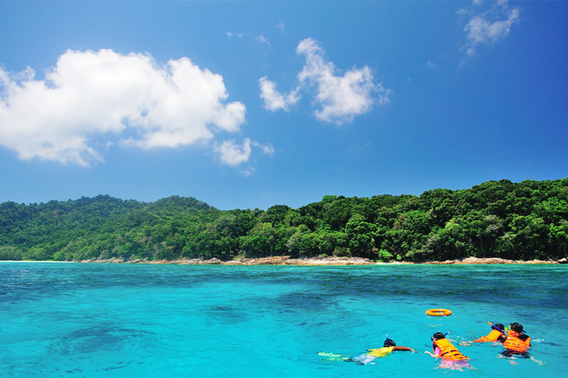 Tachai Islands by Speed Boat