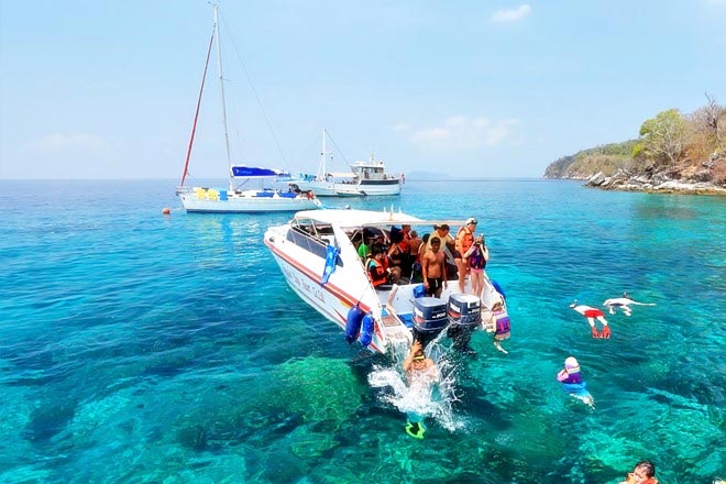 Raya & Coral Island Tour Speed Boat