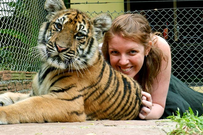 Flying Hanuman with Tiger Kingdom