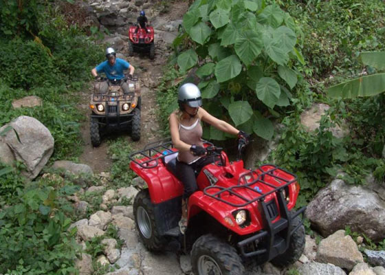 ATV Bike + Flying Hanuman