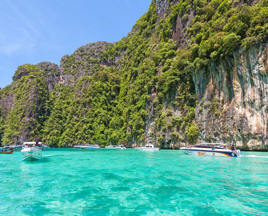 Phi Phi Maya Bay & Khai Islands Tour by Speed boat from Phuket