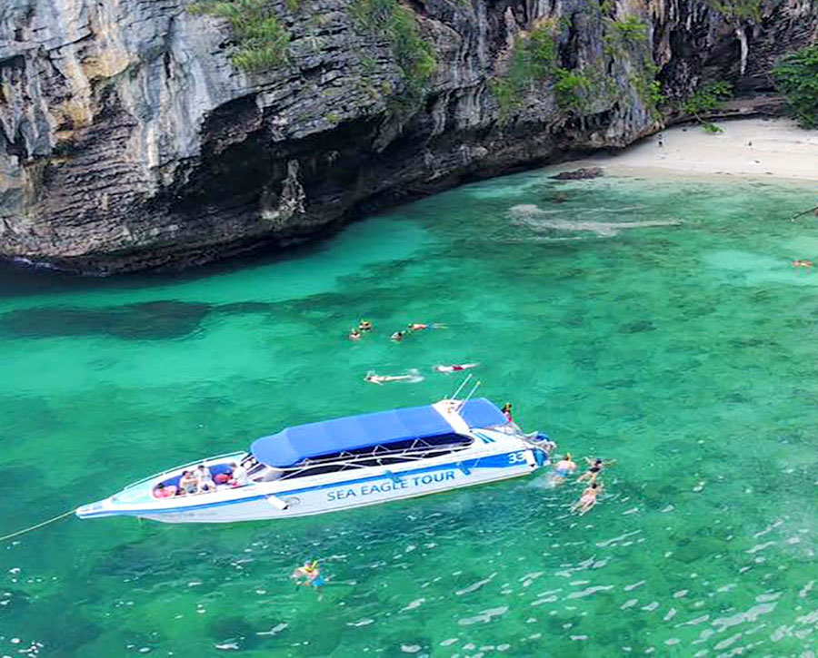 Phi Phi Maya Bay & Khai Islands Tour by Speed boat from Phuket