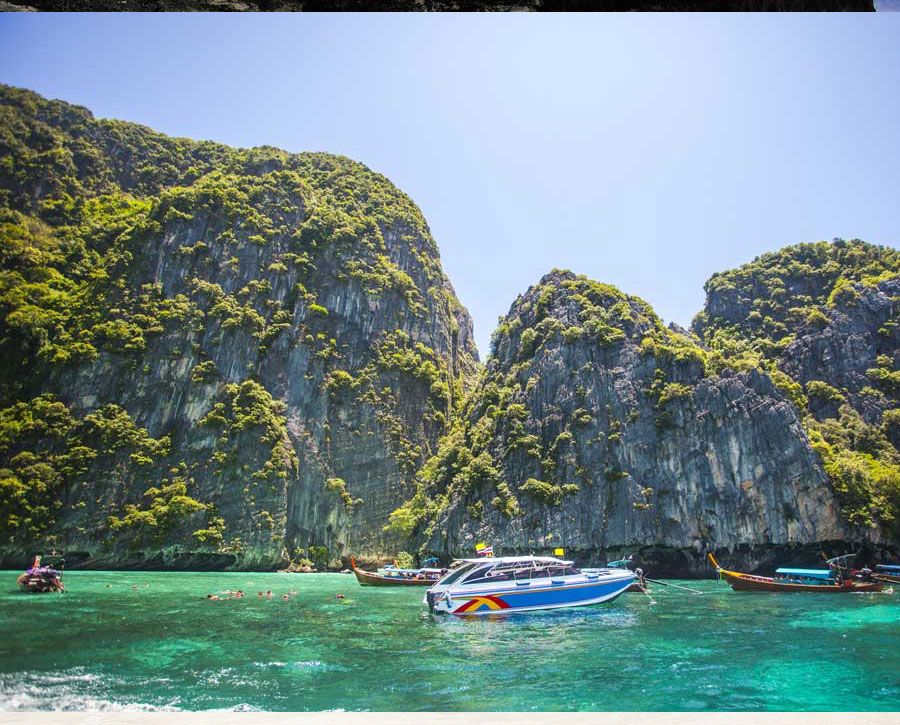 Phi Phi Maya Bamboo Island Tour by Speed Boat