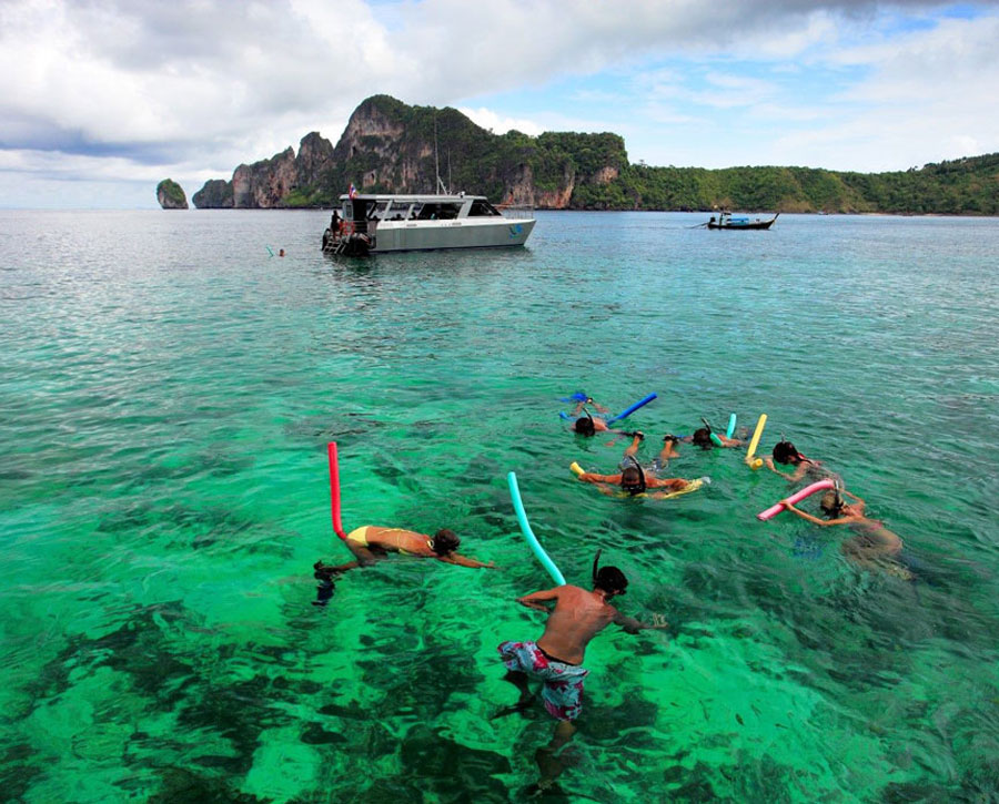 Phi Phi Maya Bay & Khai Islands Tour by Speed boat from Phuket