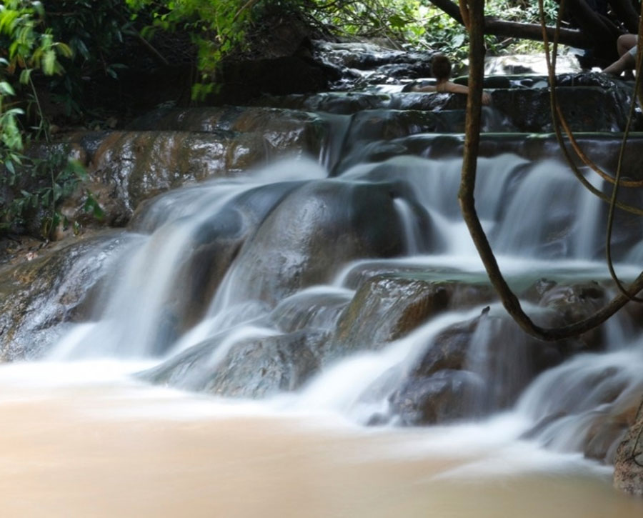 Emerald Pool with Tiger Temple and Hot Spring from Krabi