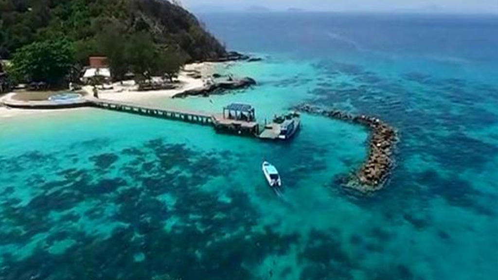 Raya Coral Island half day tour by catamaran