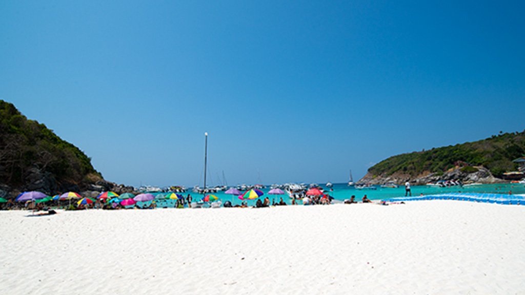Raya Coral Island half day tour by catamaran